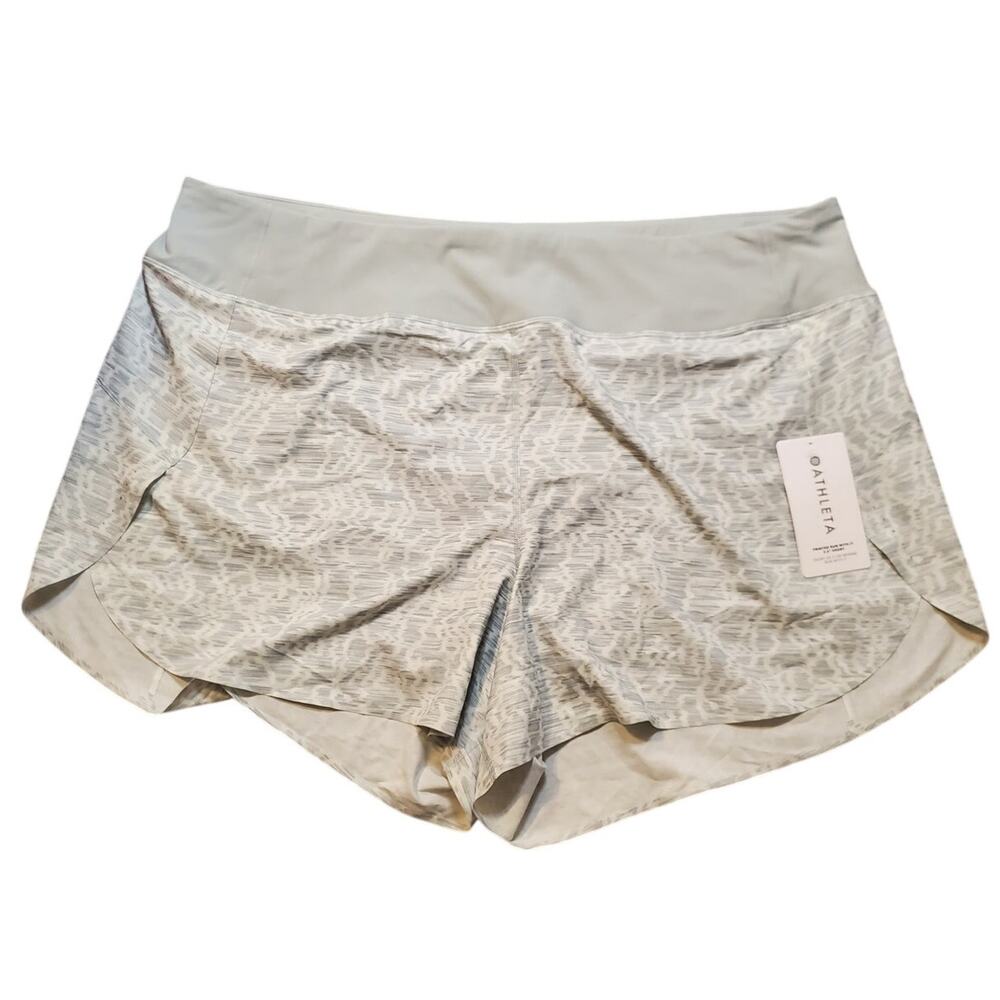 Athleta Printed Run With It 3.5" Short, NWT, 3X